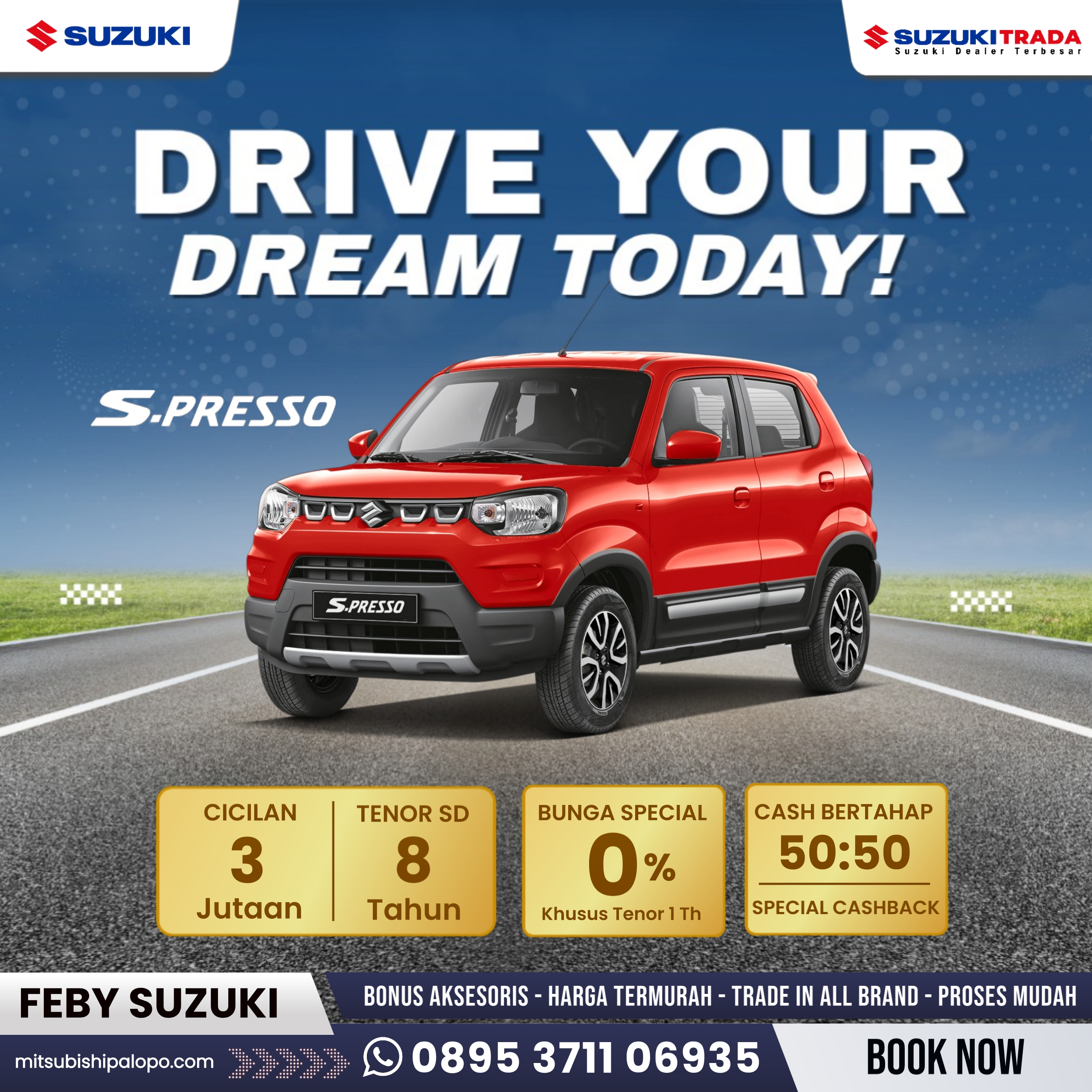 PROMO SUZUKI SPRESSO AKHIR TAHUN 2025