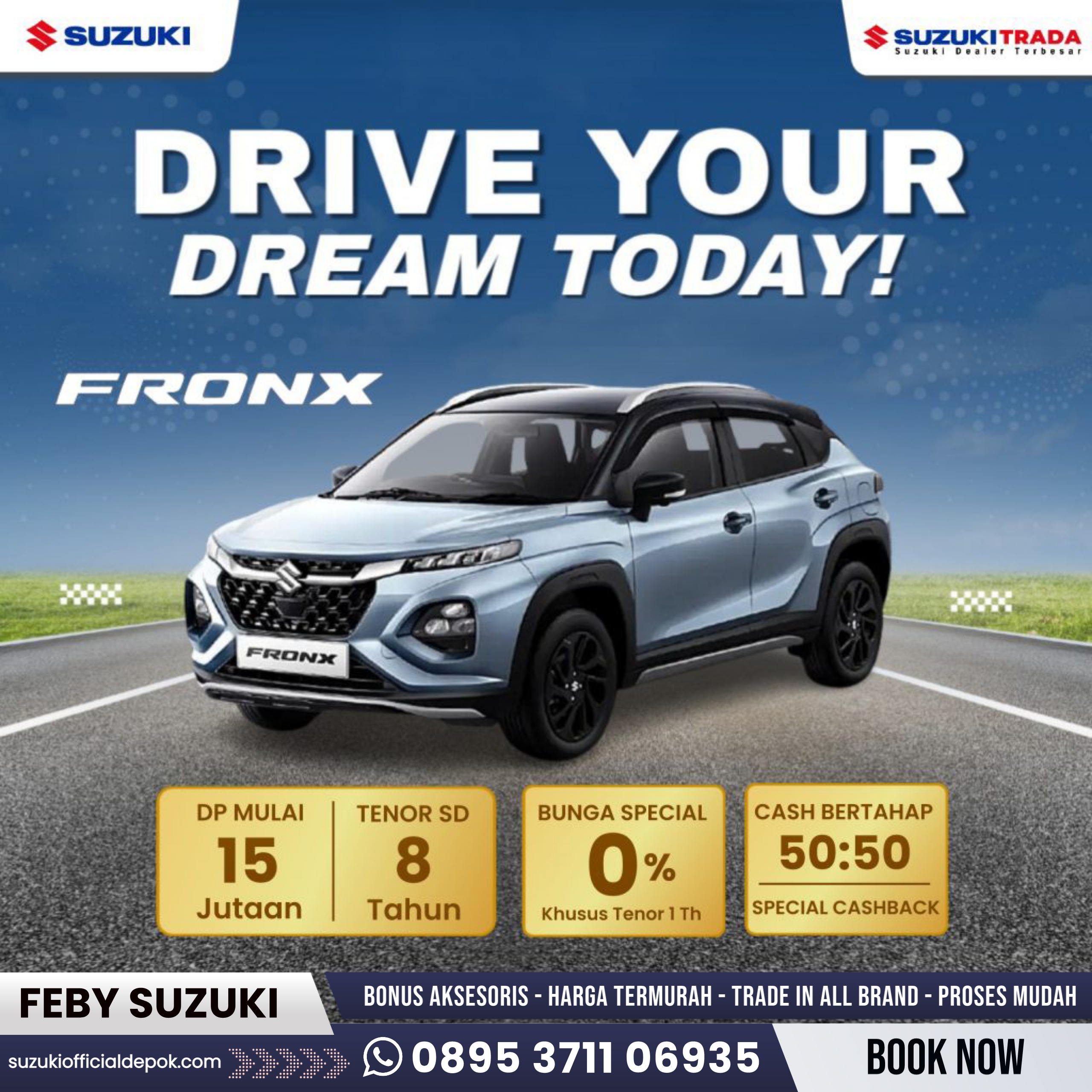 PROMO SUZUKI FRONX TERBARU AKHIR TAHUN 2025
